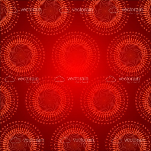 Abstract Red Futuristic Background